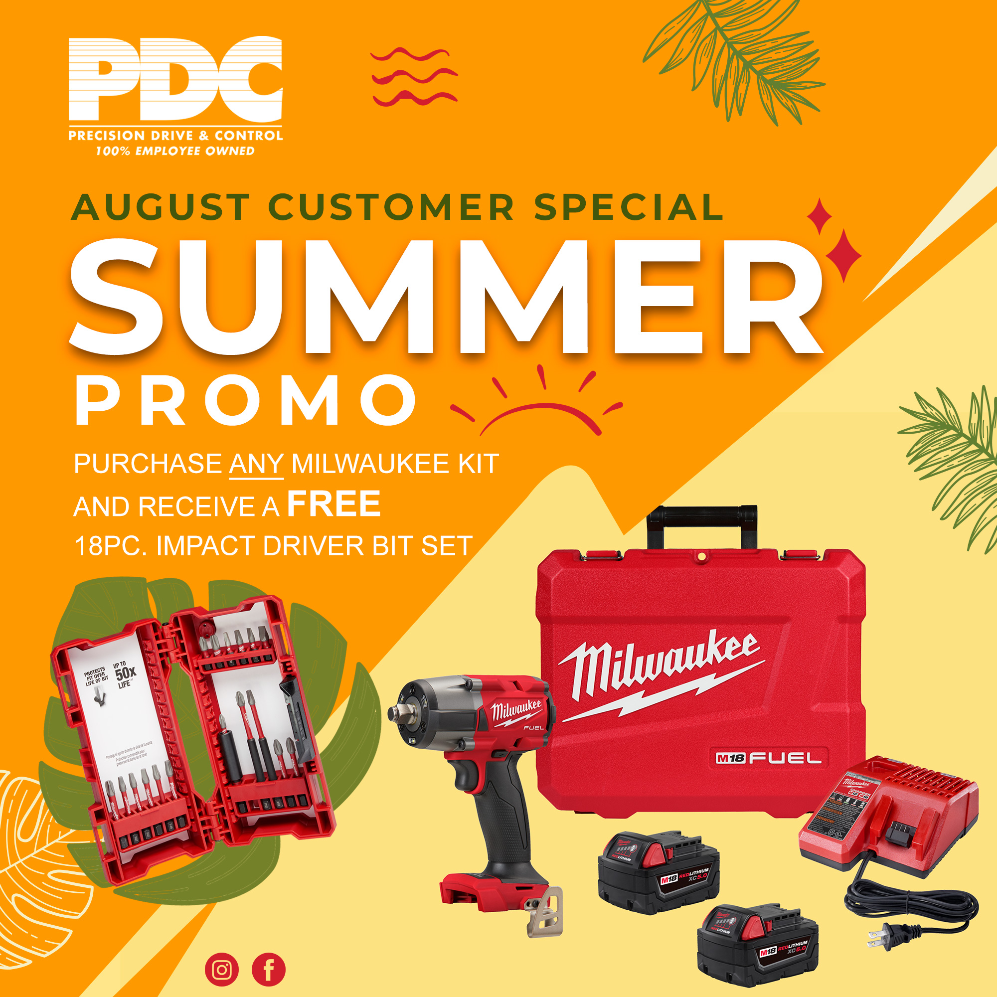 August Summer Customer Special Promo