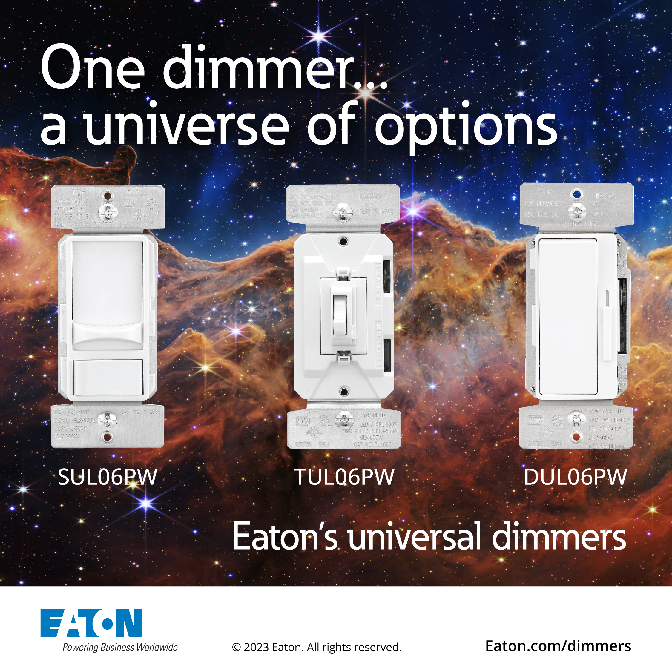 Eaton Universal Dimmers