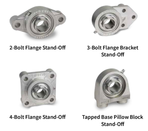 Stainless Steel Stand-Off Mounted Ball Bearing Units